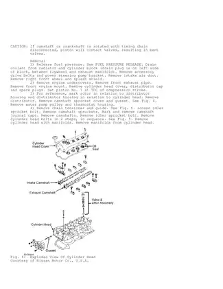 1991-1994 Nissan Sentra B13 repair and service manual Preview image 5