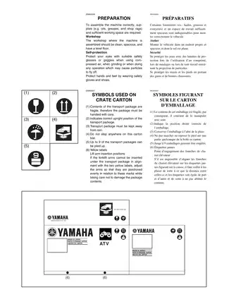 2005 Yamaha YFZ450S manual Preview image 4