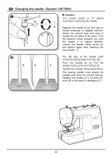 2004 EURO-PRO 7133 Sewing Machine Instruction Manual – preview page 5