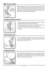2004 EURO-PRO 7133 Sewing Machine Instruction Manual – preview page 6