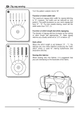 2004 EURO-PRO 7133 Sewing Machine Instruction Manual – preview page 7