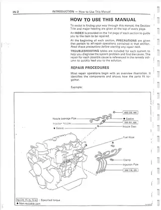 Toyota B, 3B, 11B, 13B, 13B-T turbo diesel, diesel engine repair Preview image 4
