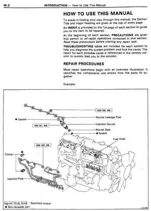 Toyota engine 2H 12H-T 12HT HJ60 HJ61 HJ75 Land Cruiser repair manual Preview image 4