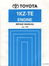 1999–2000 Toyota Hilux HI-LUX KZN165 1KZ-TE Engine Repair Manual (P/N RM710E) – preview page 1