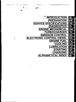 1999-2000 Toyota Hilus HI-LUX KZN165 1KZ-TE 1KZTE turbocharged diesel 3-litre 4-cylinder 1KZ-TE engine repair manual Preview image 3