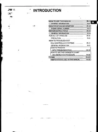 1999-2000 Toyota Hilus HI-LUX KZN165 1KZ-TE 1KZTE turbocharged diesel 3-litre 4-cylinder 1KZ-TE engine repair manual Preview image 4