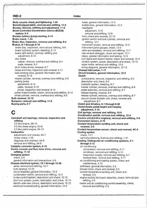 1987-1997 Nissan GQ Y60 Patrol service manual Preview image 2