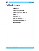 HP Designjet 10 ps, 20 ps, 30, 30 n, 50 ps, 70, 90, 100, 110, 120, 130 Series Service Manual – preview page 4