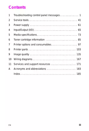 HP LaserJet Color 4600, 4610, 4650 color laser printer service guide Preview image 5