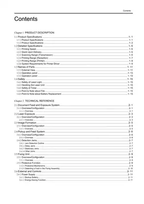 Canon LaserBase MF5 Series Comprehensive Service Manual Preview image 4