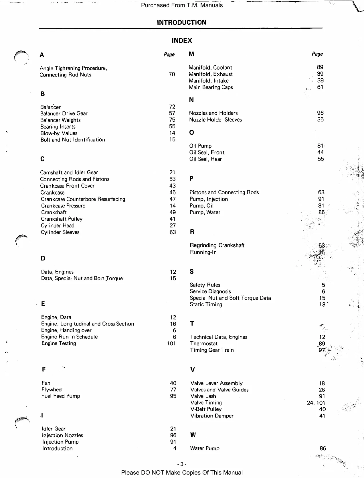 Case IH 1255 & 1455 Workshop Manual - Comprehensive Diesel Engine Service Guide Preview image 4