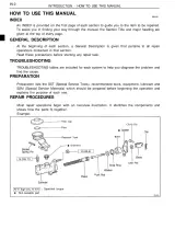 1992 Toyota Land Cruiser 70 & 80 Series Chassis & Body Repair Manual Supplement (P/N RM315E) – preview page 2