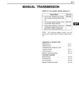 1992 Toyota Land Cruiser 70 & 80 Series Chassis & Body Repair Manual Supplement (P/N RM315E) – preview page 3
