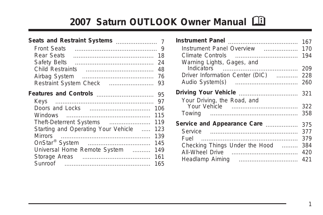 2007-2009 Buick Enclave service manual Preview image 6