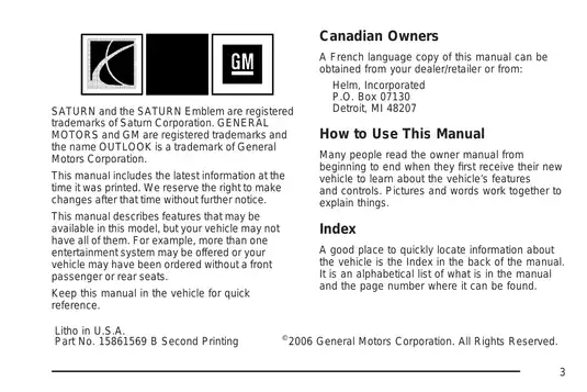 2007-2009 Buick Enclave service manual Preview image 3