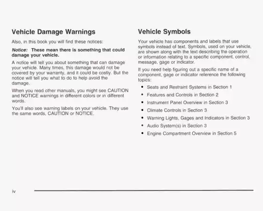 2003 GMC Yukon Denali Owner Manual Preview image 5