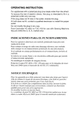 Brother MyLock 204D Sewing Machine Service & Repair Manual (P/N 789-800-037) – preview page 2