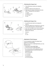2004 Janome MyLock 204D Sewing Machine Instruction Manual (P/N 789-800-037) – preview page 4