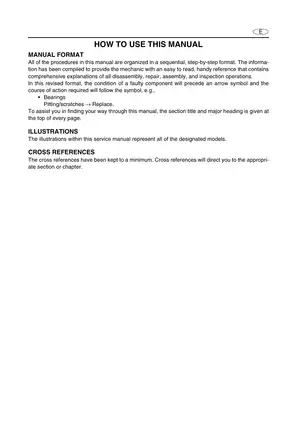 2004-2007 Yamaha FX1100 Cruiser HO,  FX1100A, FX1100B WaveRunner service manual Preview image 3