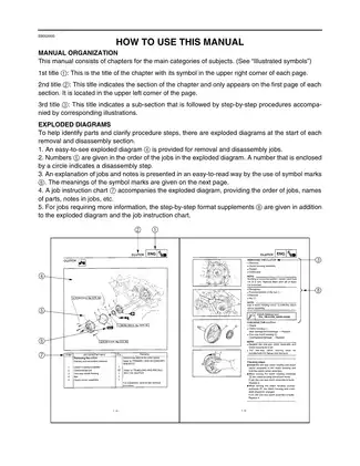 2002-2006 Yamaha Grizzly 660 ATV service manual Preview image 4