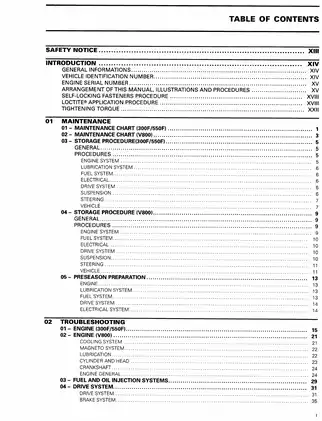 2007 Bombardier Ski-Doo RF series snowmobile shop manual Preview image 2