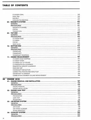 2007 Bombardier Ski-Doo RF series snowmobile shop manual Preview image 5