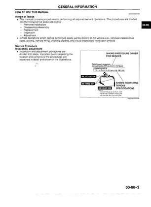 2007 Mazda 3, Mazdaspeed3 repair and service manual Preview image 3