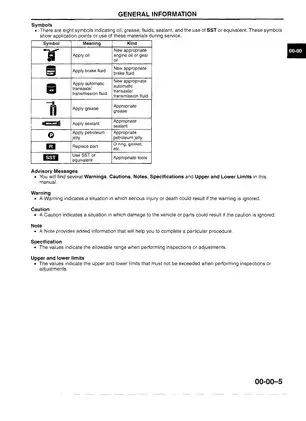 2007 Mazda 3, Mazdaspeed3 service manual Preview image 5