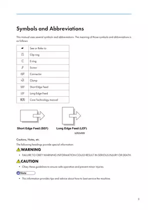 Comprehensive Service Manual for XYZ Copier Models B262/B292, B280/B293, and B880/B893 Preview image 4