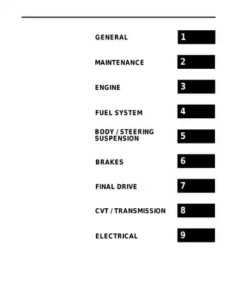Polaris Phoenix 200 Service Manual (2012-2013) Preview image 3