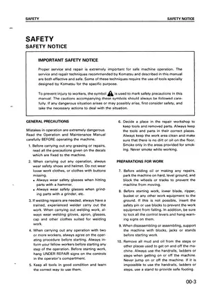 Komatsu PC25-1, PC30-7, PC40-7 & PC45-1 Shop Manual - Comprehensive Guide for Maintenance and Repair Preview image 5