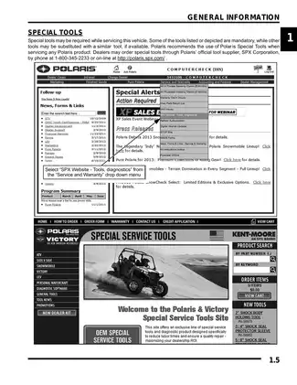 2013 Polaris Scrambler XP 850 HO EPS ATV manual Preview image 5