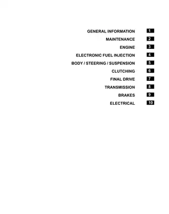 2014 Polaris RZR XP 1000 UTV service manual Preview image 5
