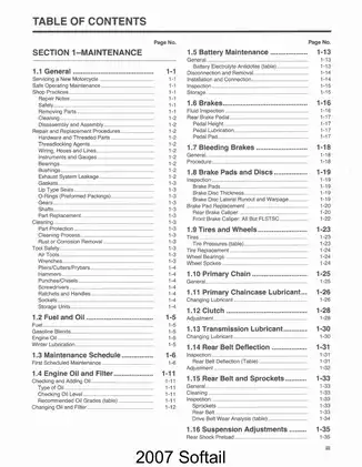 2007 Harley-Davidson Softail Service Manual Preview image 4