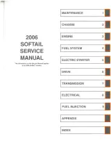 2006 Harley-Davidson Softail Service Manual (P/N 99482-06) – preview page 1