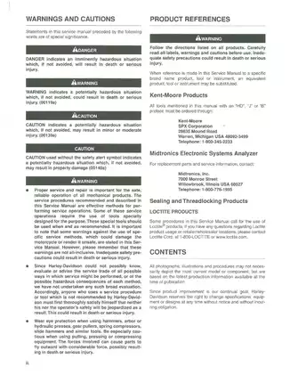 2006 Harley-Davidson Softail Service Manual - Complete Guide to Maintenance and Repair Preview image 3