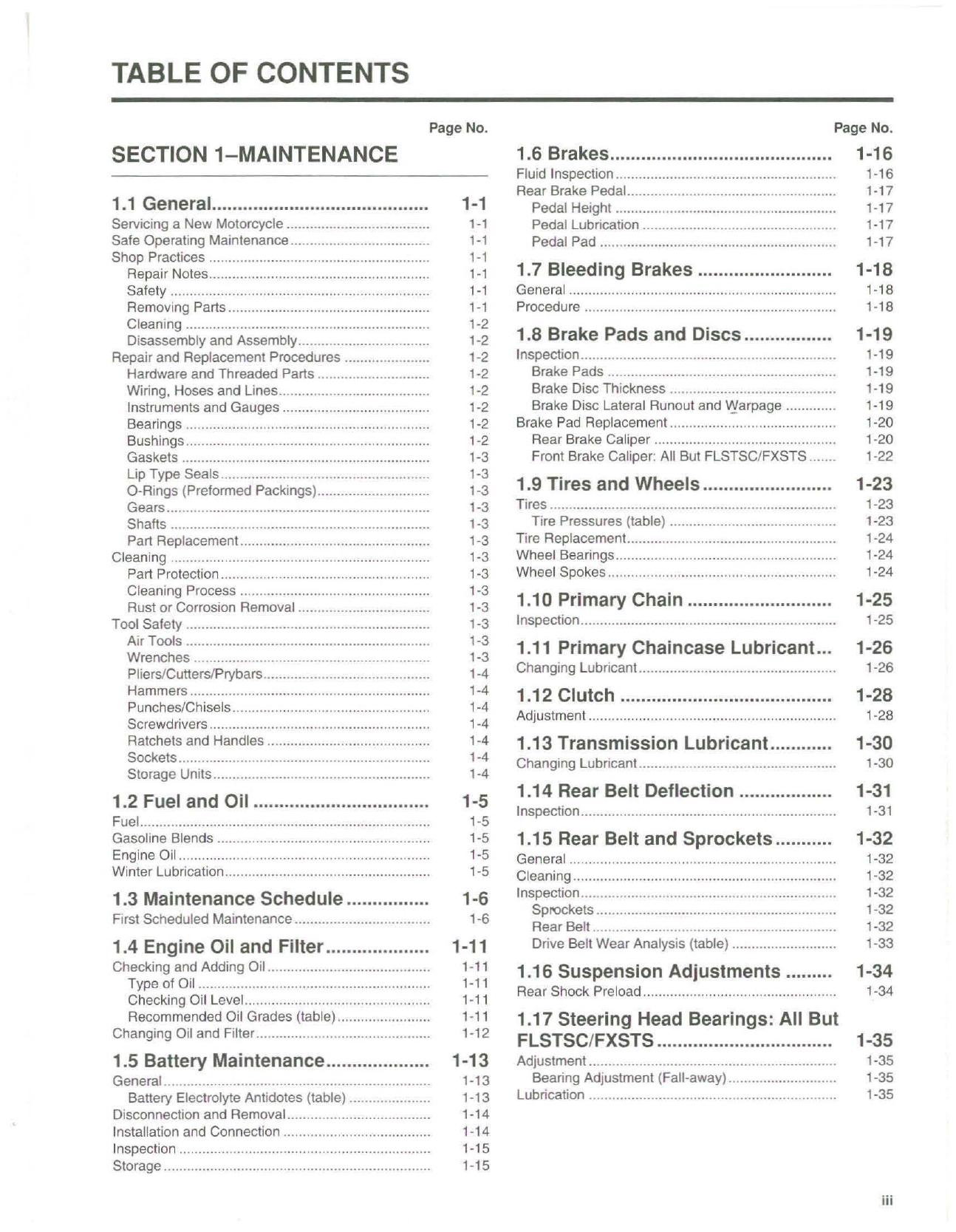 2006 Harley-Davidson Softail service manual Preview image 4