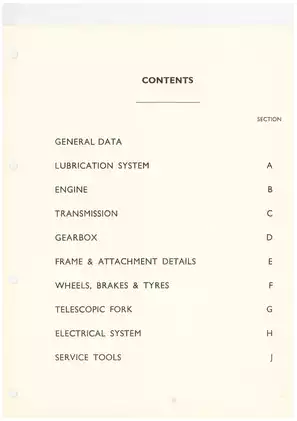 1960-1968 Triumph  T100, T90 series 5TA/3TA workshop manual Preview image 4