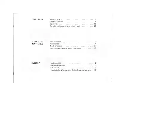 Yamaha RD125 Owner's Manual - Essential Guide for Operating and Maintaining Your Motorcycle Preview image 5