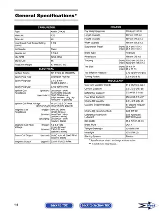 Arctic Cat Prowler 700 Service Guide and Maintenance Manual (2007) Preview image 3