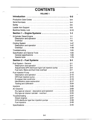 New Holland 345D, 445D, 545D, 250C, 260C loader tractor service manual Preview image 3