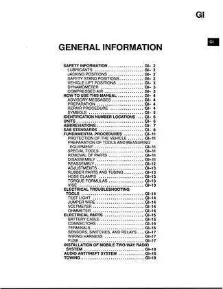 1993-1995 Mazda RX-7 repair service manual Preview image 3