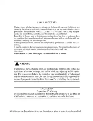 New Holland DC70, DC80, DC100 bulldozer service manual Preview image 2