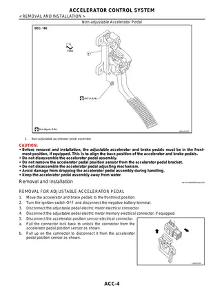 2008 Nissan Pathfinder SUV Accelerator Control System manual Preview image 4