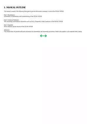 Canon PIXMA MP830 Service Manual - Comprehensive Guide for Repair and Maintenance Preview image 2