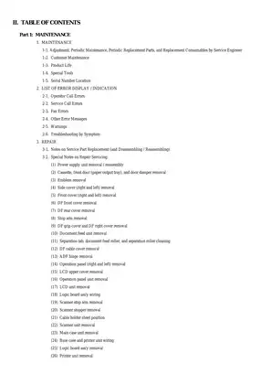 Canon PIXMA MP830 Service Manual - Comprehensive Guide for Repair and Maintenance Preview image 3