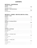 New Holland LB75/LB90/LB110/LB115 Backhoe 2000–2005 Service Manual (P/N 604.56.061.00) – preview page 1
