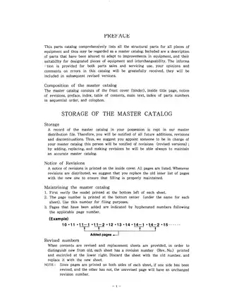 Comprehensive Parts Catalog for IHI 30NX Excavator Preview image 2