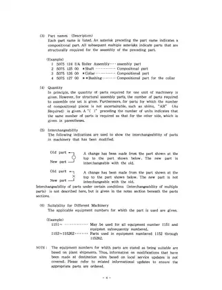 IHI30 NX mini excavator parts catalog Preview image 5