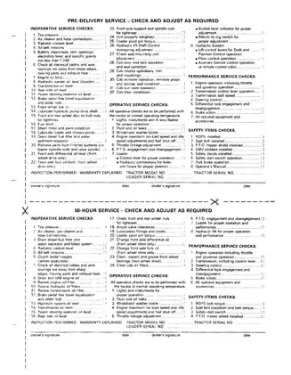 New Holland 345D, 445D, 545D, D Series tractor loader operator´s manual Preview image 4